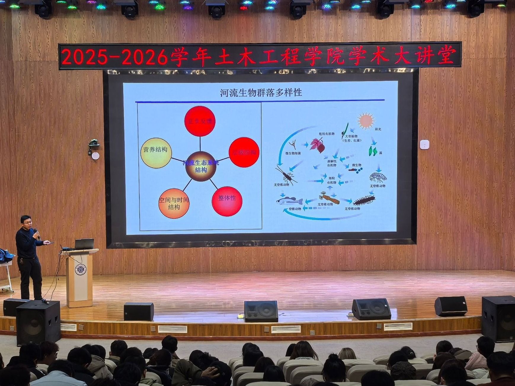 共话流域生态，启迪治水新知：十大买球官方网站举办河流健康专题学术讲座